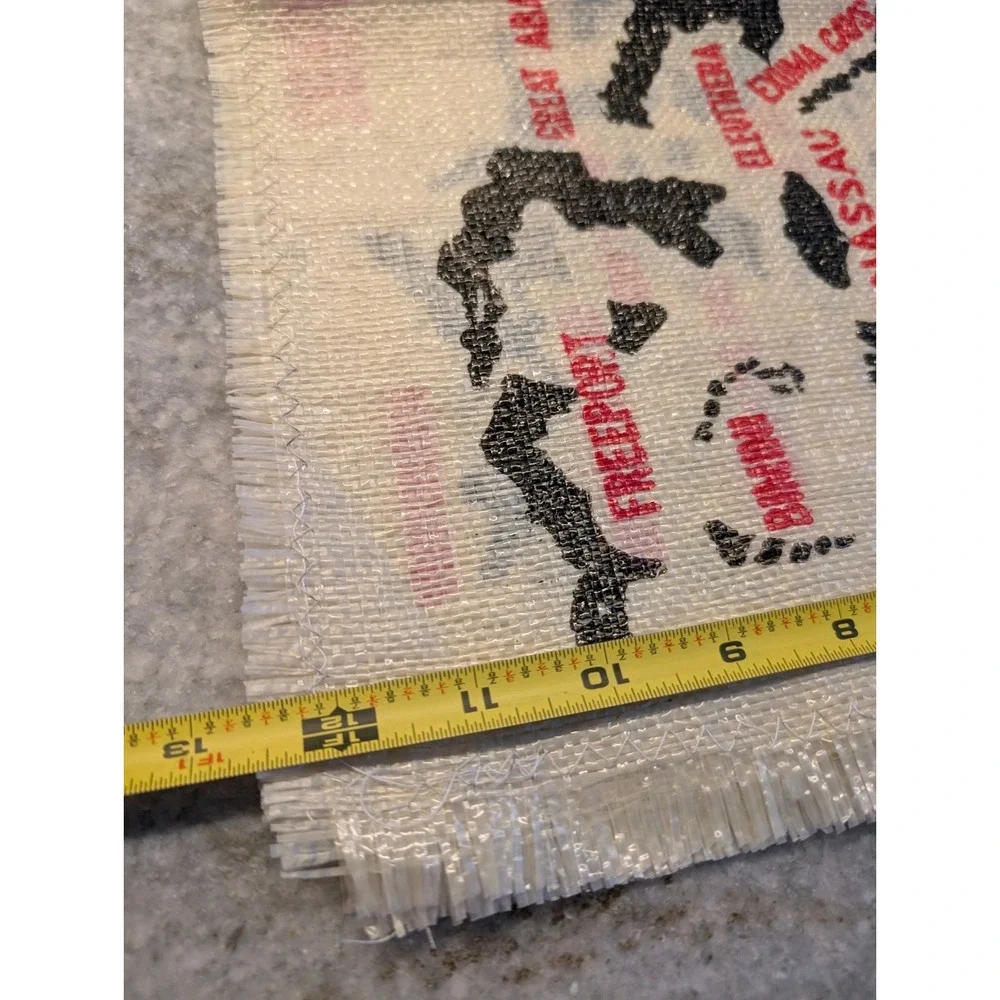 Vintage Thin Straw Placemats (4) Map Bahama Islands